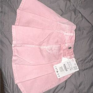 Brand new pink kids Zara skirt